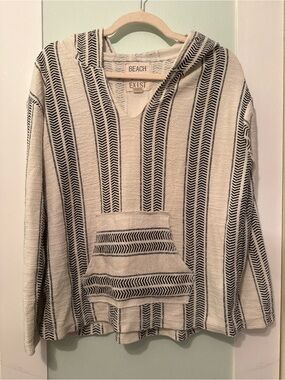 Beachy Distressed Hoodie